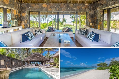 Villa Tourmaline by the beach