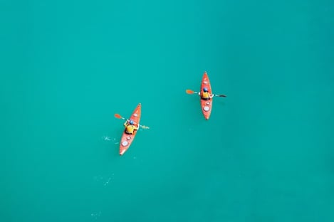 2. From kayaking to discovering the caves