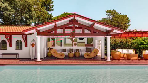 Villa Villa Thétis, Location à Landes