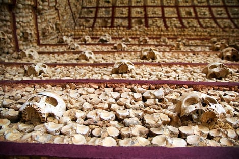 La Capela dos Ossos, chapelle macabre et fascinante de Faro