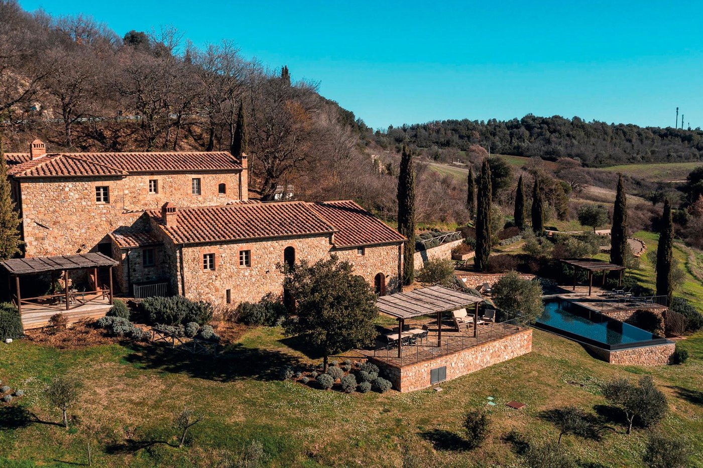 Casale Pulcinata, luxury villa in Tuscany, Italy