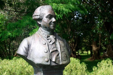 The origins of the Grapefruit Garden: Mr. Poivre