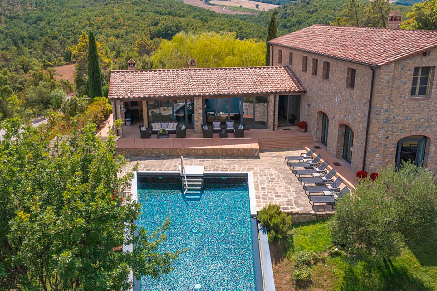 Casale Palmira, luxury villa in Tuscany, Italy