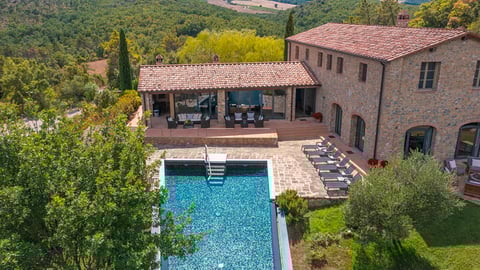 Villa Casale Palmira, Ferienvilla mieten Toskana