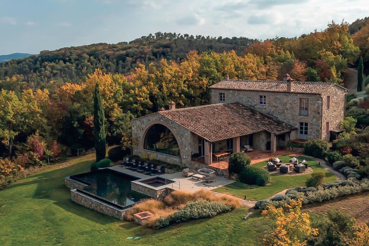 Casale Blanca, luxury villa in Tuscany, Italy
