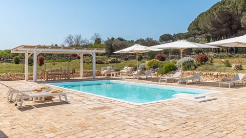 Villa Masseria Natale, Location à Pouilles