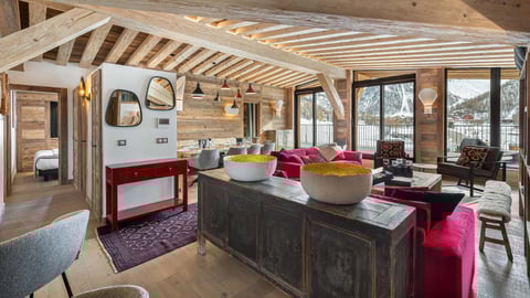 Villa Penthouse Chamois - Résidence Tovière, Rental in Northern Alps
