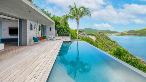 Villa Villa Helix, Ferienvilla mieten Saint Barthélemy Westen