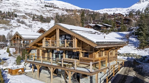 Villa Chalet Kalin, Location à Alpes suisses