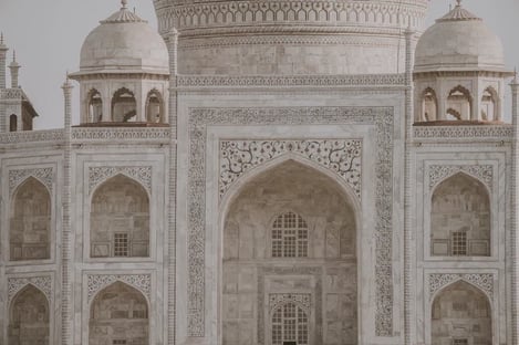 The Taj Mahal in India
