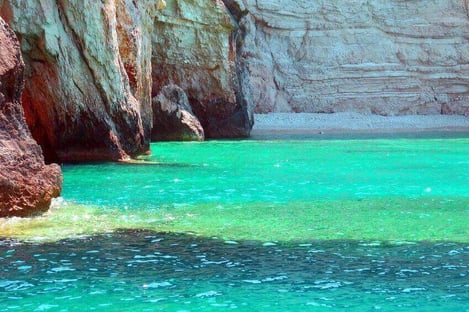 Calanque de Tsigrado - Grecia