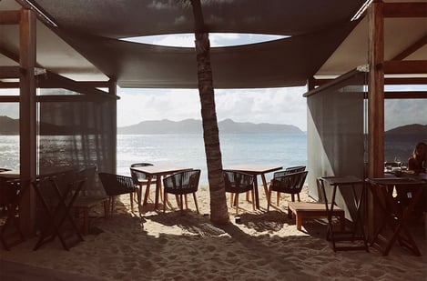 4. Saint-Barthélemy : vacances à la plage au mois de mars