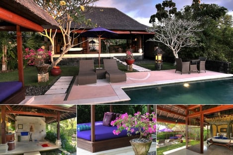 2. Romantic getaway to Bali at Villa Bulan Madu