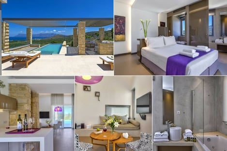 5. The charm of Greece at Villa Abyss