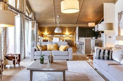 Appartement Vikyo in Courchevel 1650: a cosy Christmas chalet