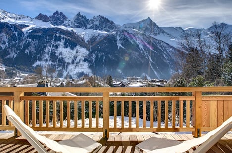6. Chalet Saphir – Vue imprenable sur le Mont-Blanc à Chamonix