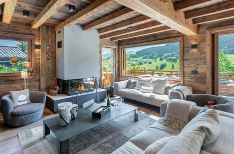 10. Chalet Eastwood – Chalet  authentique avec vue panoramique à Megève, Savoie