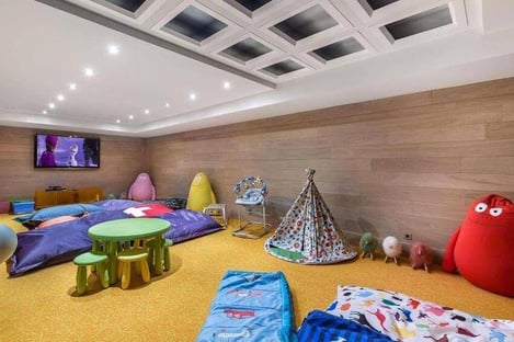 Une salle de jeux pour les petits