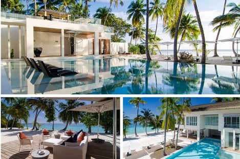 7- Tie the knot under the sun by booking your honeymoon in our Amilla Villa Estate in the Maldives