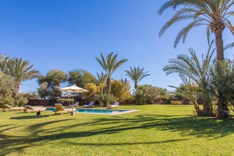 La Maison de Marion, Palmeraie de Marrakech, Maroc