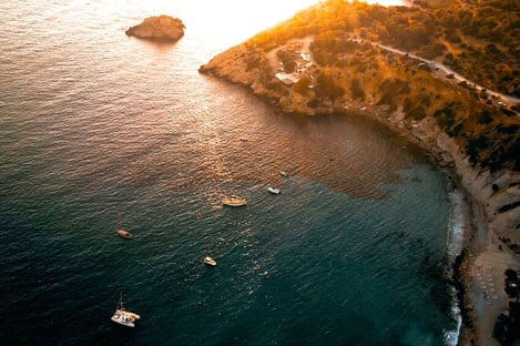 10- Sunbathe on the coves of Ibiza