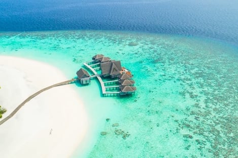 8- The Maldives