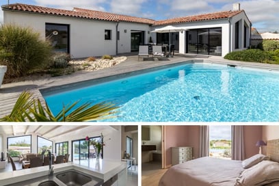 Our most beautiful villas with swimming pool on Île de Ré