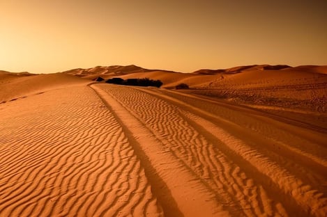 Le désert du Sahara