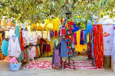 Le célèbre hippy market