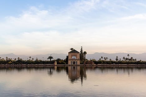 An ideal setting for relaxing walks