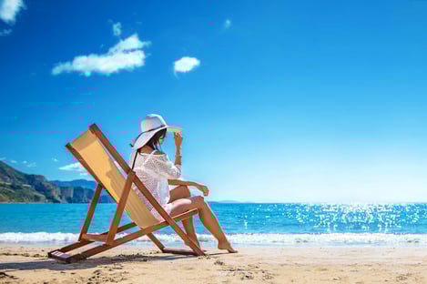 Le soleil est doux et agréable