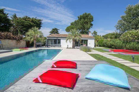 Outdoor areas reserved for fun and relaxation