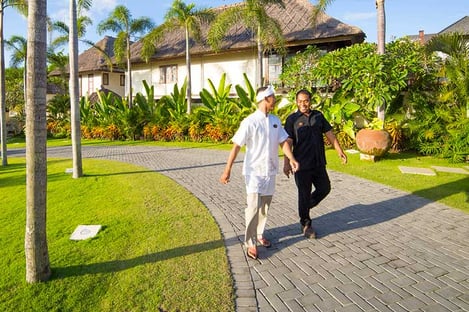 The housekeeper took care of us every day with care