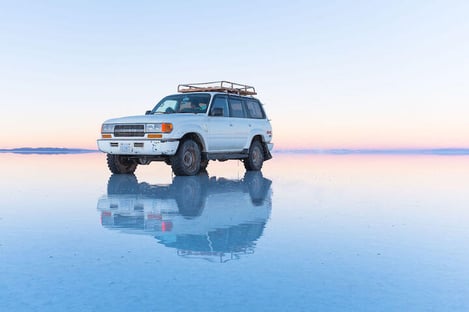 Le Salar d’Uyuni en Bolivie
