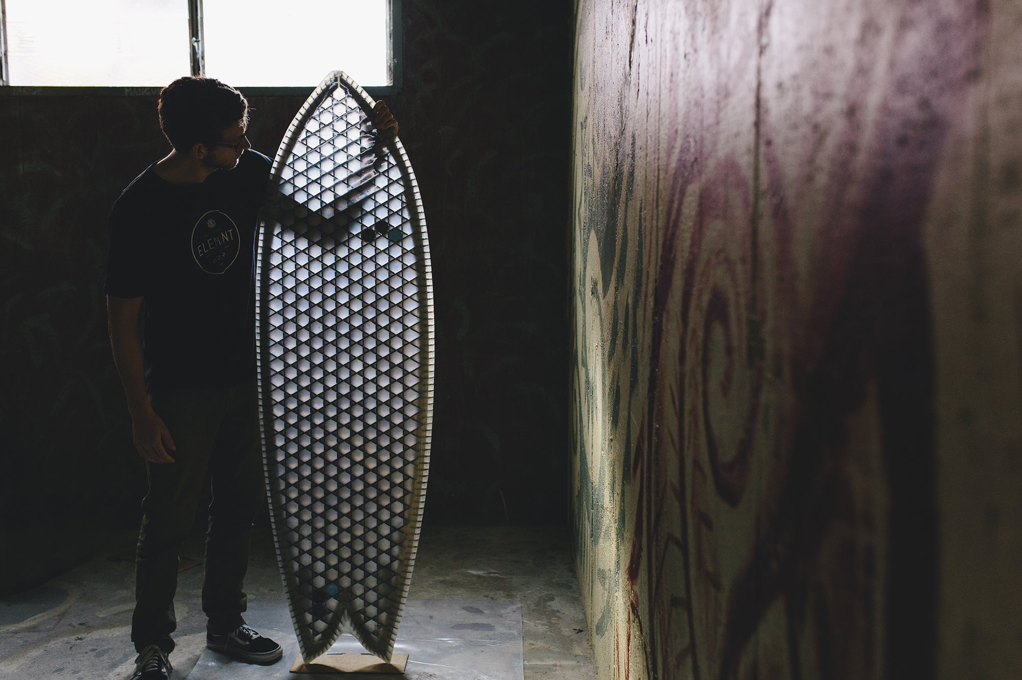Meet the maker A Q A with Chris Hetem a Mount Maunganui local making cardboard surfboards Idealog