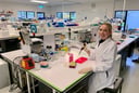 Daisy Lab founder Emily McIsaac in the lab