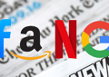 Facebook, Amazon, Netflix, Google logos