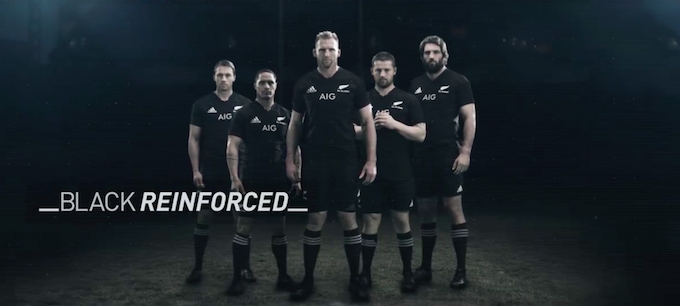 Adidas implodes its new jersey onto the All Blacks stoppress .nz