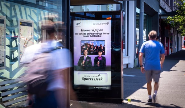 Air NZ takes the top prize for oOh!media’s InnoOh!vation Award
