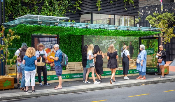 oOh!media and Countdown bring orchards to the street