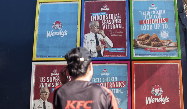 Colonel who? Augusto introduces the new ambassador of fried chicken