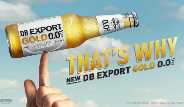 The lighter side to life with Colenso BBDO and DB Export