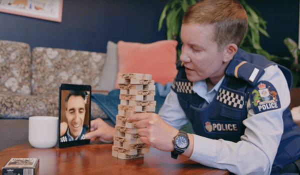 Wrestler and NZP mix care and carefulness in new Covid campaign