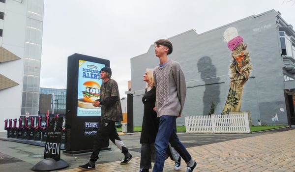 Innovative Phantom posters determine brands audience