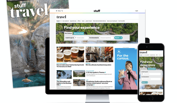 Stuff Travel has launched, reviving domestic tourism