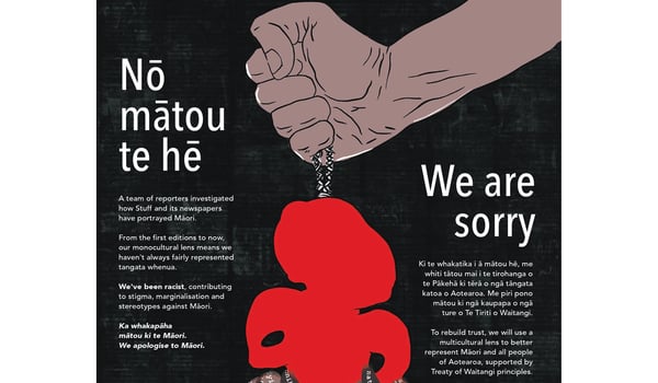 “We are sorry” – Stuff issues public apology to Māori