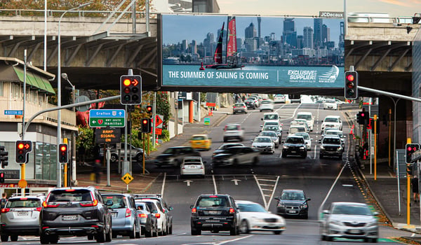 Emirates Team New Zealand partners with JCDecaux