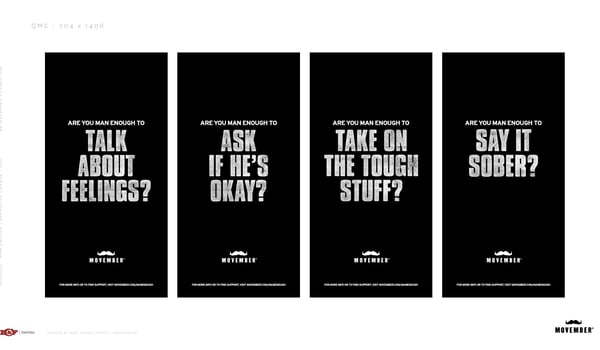 dentsu and Movember challenge modern man stereotype