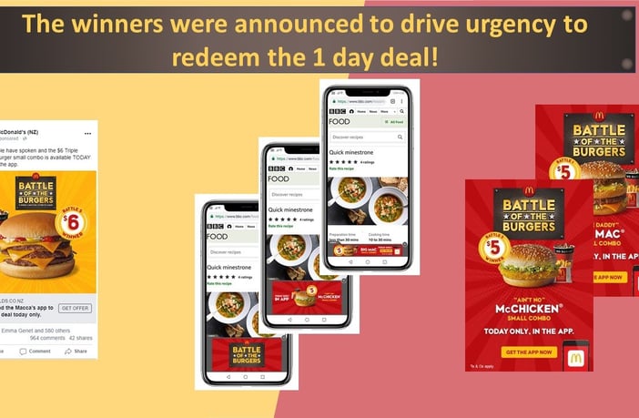 OMD & McDonald's campaign