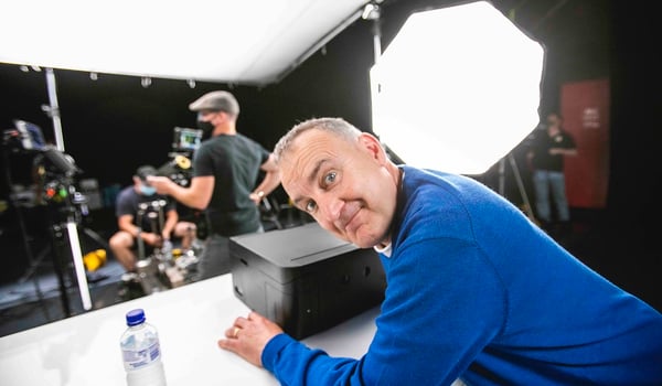 Epson and comedy legend team up for new campaign